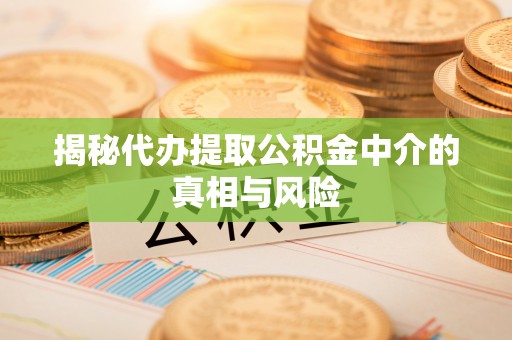 涪城揭秘代办提取公积金中介的真相与风险